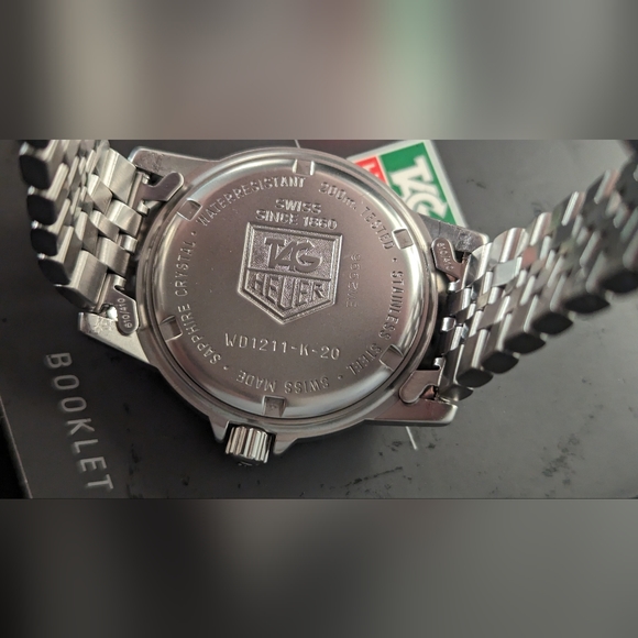 TAG HEUER MEN's 36mm PROFESSIONAL SERIES 1500 - Picture 9 of 12